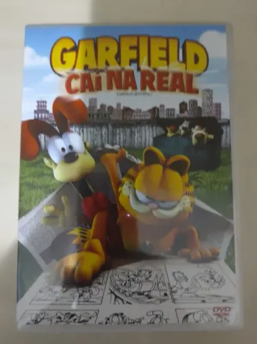 DVD Garfield Cai na Vida Real - Original