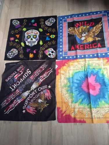 Bandanas variadas - Estilo e personalidade!