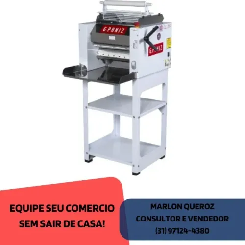 Cilindro de Massas 40 CM 14KG G-Paniz Novo