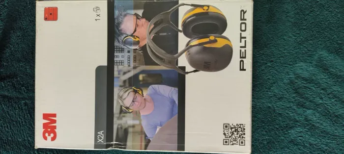 Vendo Abafador de Ruído Profissional 3M PELTOR X2A - Novo na Caixa!