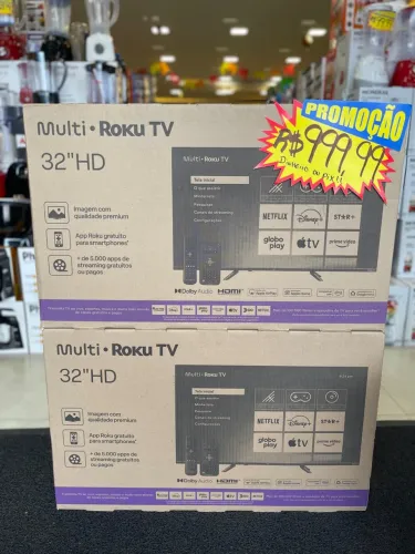 Smart TV Multi Roku 32" HD