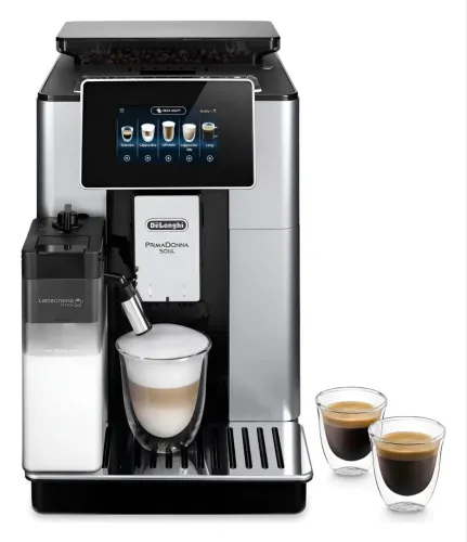 Cafetera Delonghi Super Automática Prima Donna Soul Cinza 220v