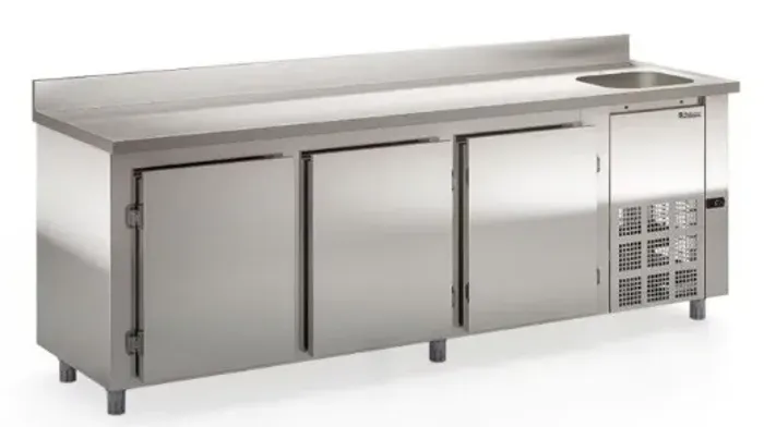 Balcão Refrigerado de Encosto com Cuba    (Ezequiel)