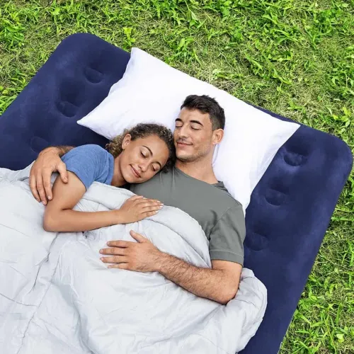 Colchão Inflável de Casal para Viagem - Verão!!