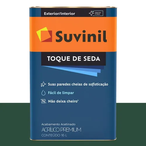 Tinta Acrílica Acetinada Suvinil Acampamento na Selva 16 L
