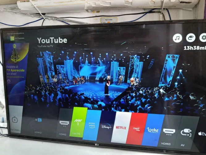 Vendo tv LG 49 polegada  4k  smart 