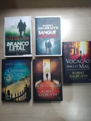Kit livros Robert Galbraith (j.k.rowling) Cormoran Strike