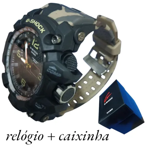 Relógio G-Shock Camuflado com Caixa Original