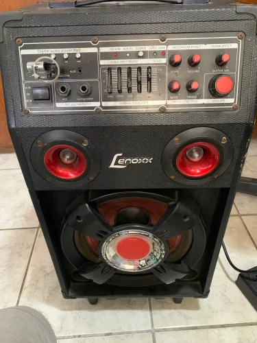 Caixa de som lenoxx 