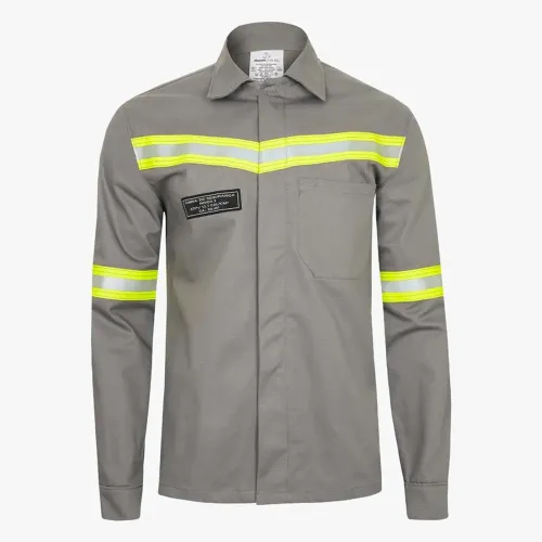 Camisa e calça nr10 de Segurança Cinza - Tamanho EXG e GG