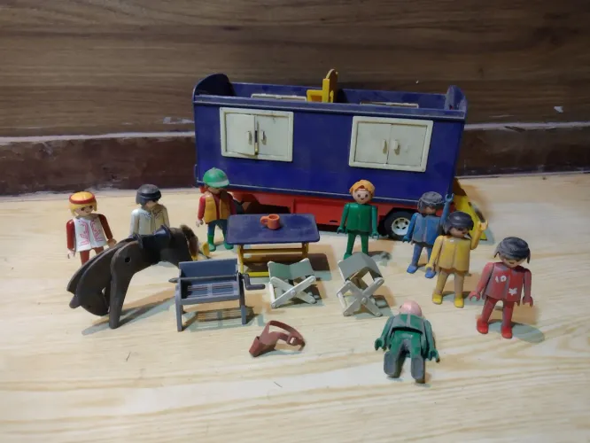 Trailer Playmobil antigo