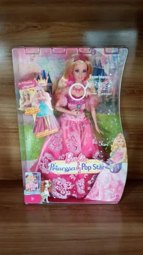 Barbie Princesa e Pop Star (lacrada)