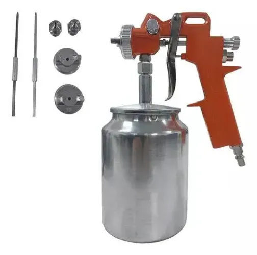 Pistola de Pintura Profissional Completa