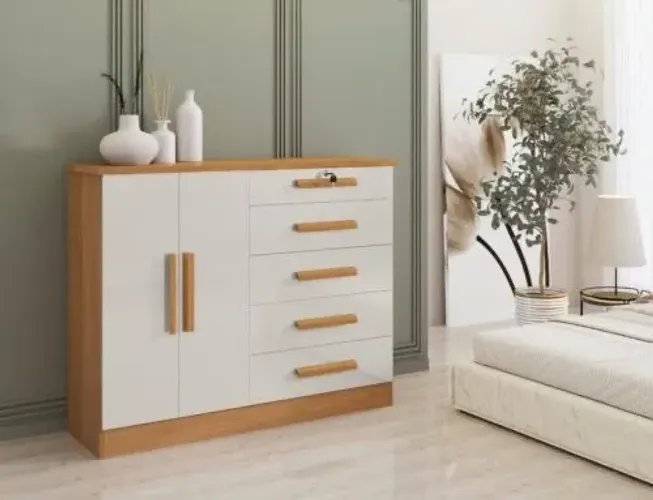 Cômoda sapateira moderna com design elegante!! L638m