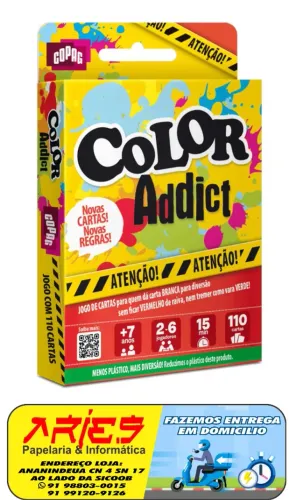 JOGO DE CARTAS COLOR ADDICT COPAG