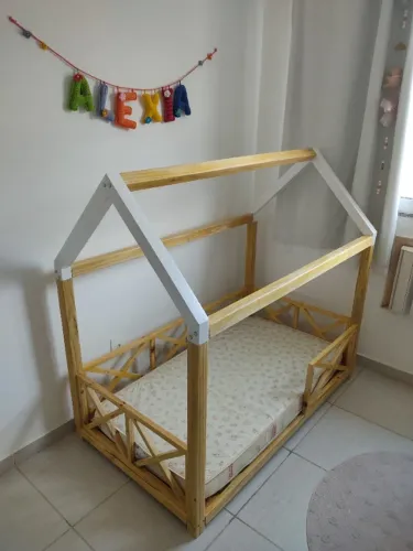 Cama Montessoriana Infantil Casinha