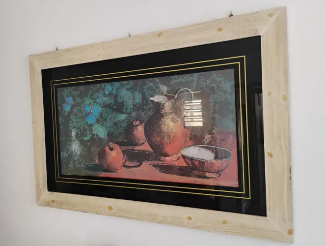 Quadro Decorativo com Pintura de Natureza