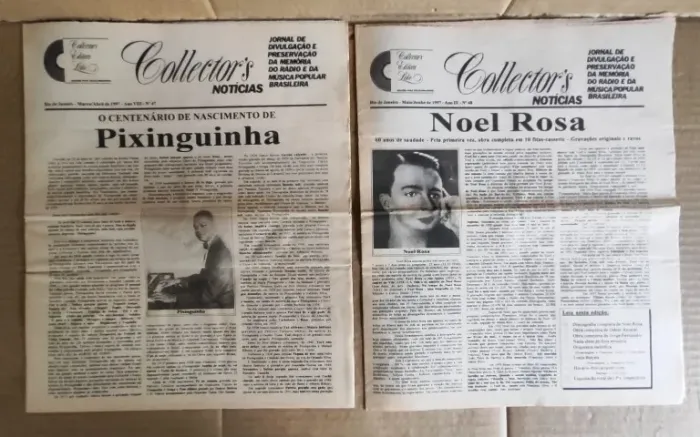 Jornal Collector's - Vários Exemplares