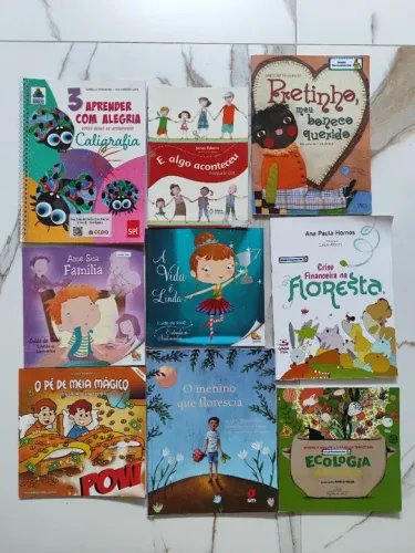 Livros infantis em ótimo estado! Paradidáticos 