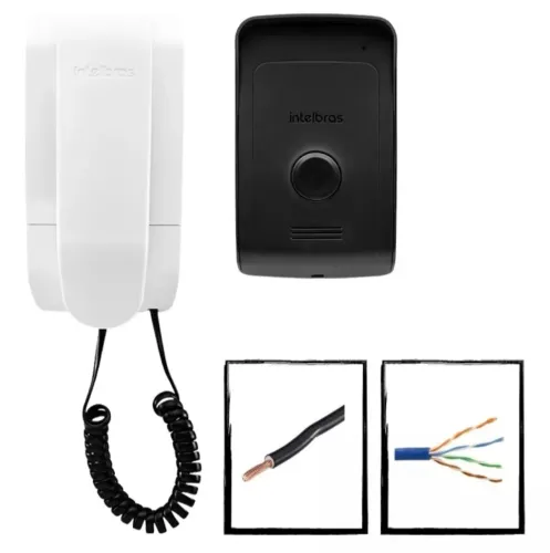 Interfone Intelbras IPR 1010- Segurança e praticidade para sua casa