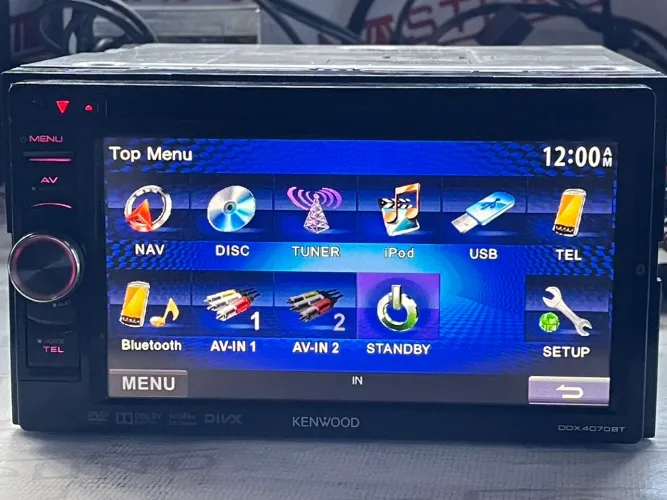 DVD cd usb Bluetooth radio auxiliary kenwood 2 dim na promoção so 799,99