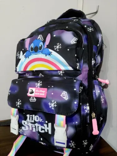 Mochila escolar Lilo & Stitch - Nova - Importada