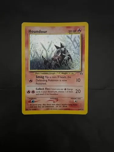 Carta Pokémon Houndour - Colecionável