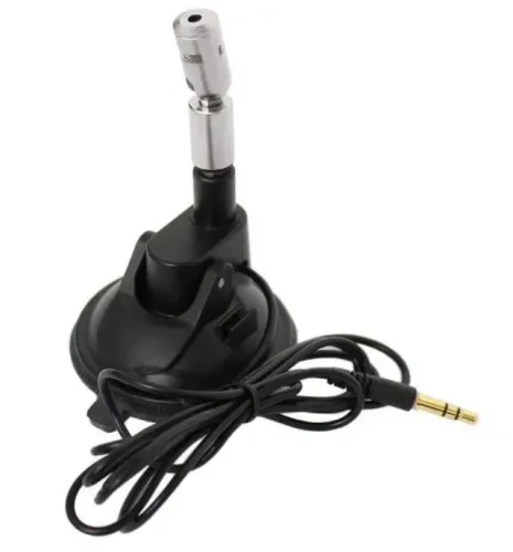 Microfone Yoga SC 2.9 com ventosa Ideal para gravações de alta qualidade.
