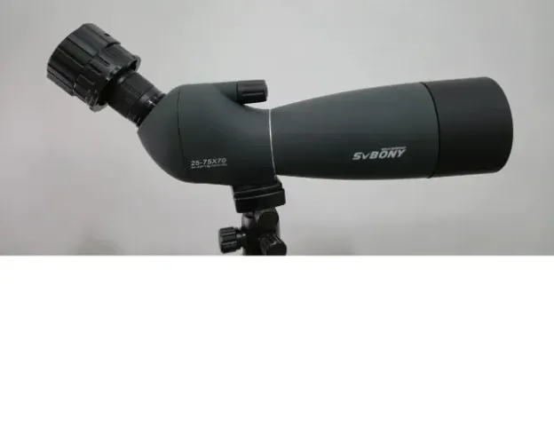 Telescopio Monóculo Svbony Sv28 25-75x70 Cor Verde-escuro