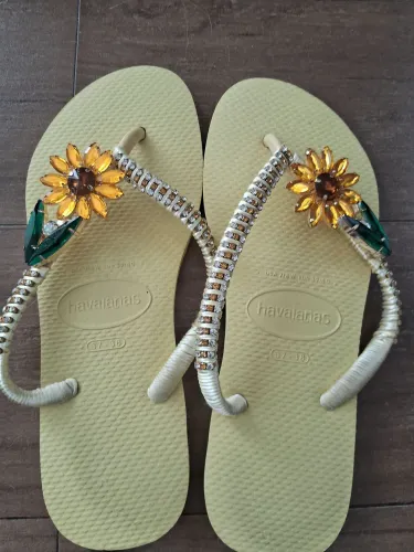 Chinelo Havaiana decorado