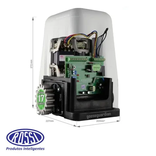 Motor para portão automático Rossi Turbo 17 dentes