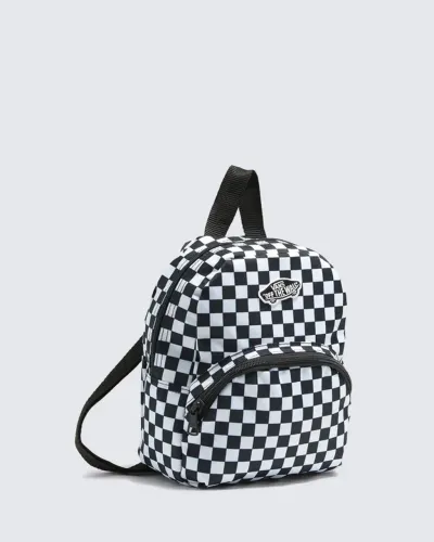 Mochila Got This Mini Black-White Checkerboard - Seminova