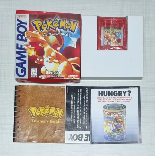 Pokemon Red Nintendo Game Boy CIB Original