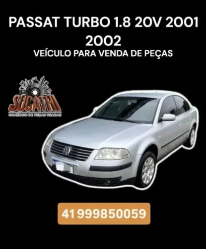 Sucata Venda De Peças Passat Turbo 1.8 20v 2001 2002 150cv 