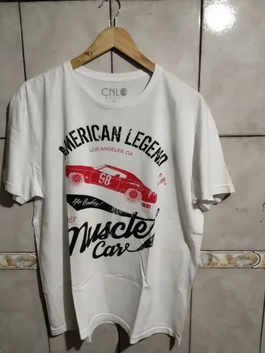 Camiseta masculina cnl basics