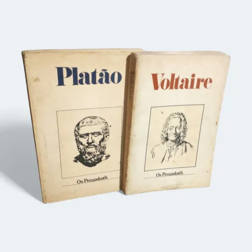 Livros Os Pensadores: Platão e Voltaire