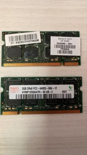 Memória Notebook 2gb 