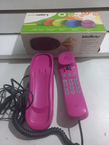Telefone antigo Pink 