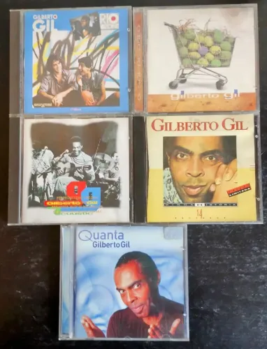 CD - Kit 5 CDs Gilberto Gil