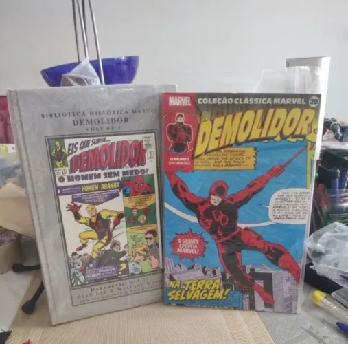 Coleção Demolidor - HQs DEMOLIDOR BIBLIOTECA HISTÓRICA MARVEL E COLEÇÃO CLÁSSICA MARVEL