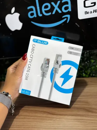 Cabo de Rede CAT6 - 15 Metros