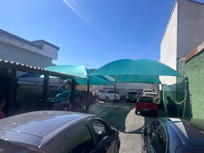 Lava rápido/ Estacionamento com bar montado 