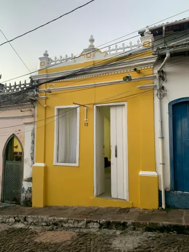 Casa Amarela no Centro de Lençóis