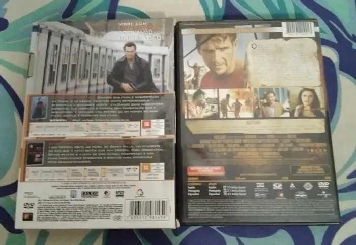 DVDs Busca Implacável / O Jardineiro Fiel