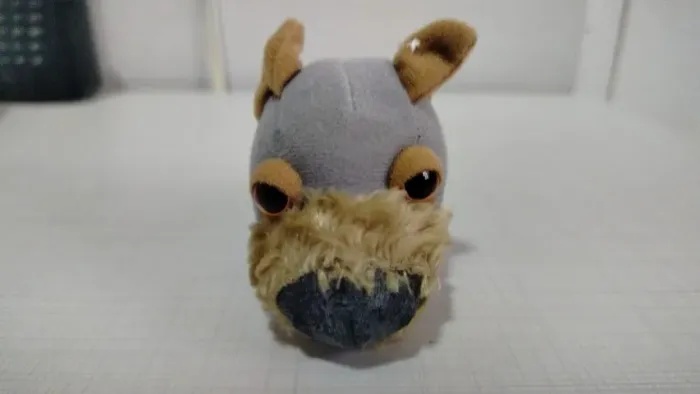 Pelúcia The Cat/the Dog/the Pig Mcdonald's 8cm - 2009 #4 Modelo