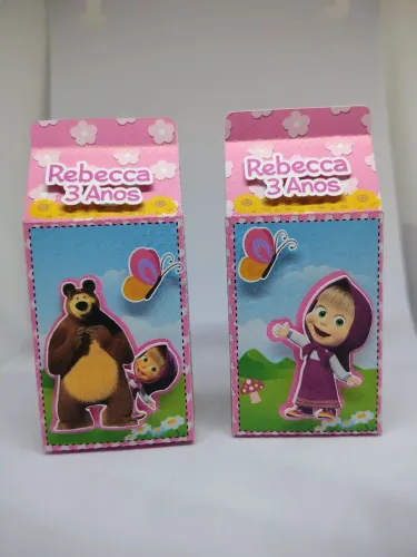 Mimos Personalizados - Masha e o Urso