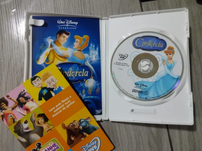Dvd filme cinderela edição especial Disney original 