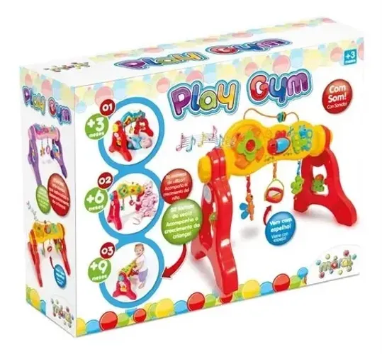 Centro De Atividades Play Gym Multicor
