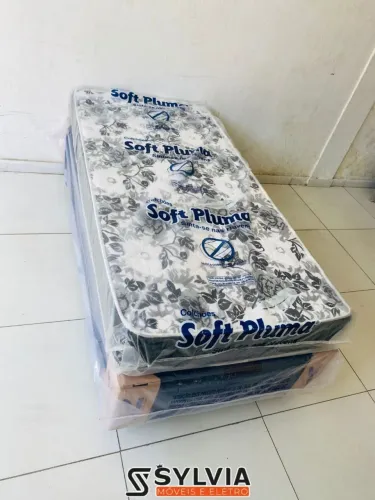 Cama box solteiro 20 cm