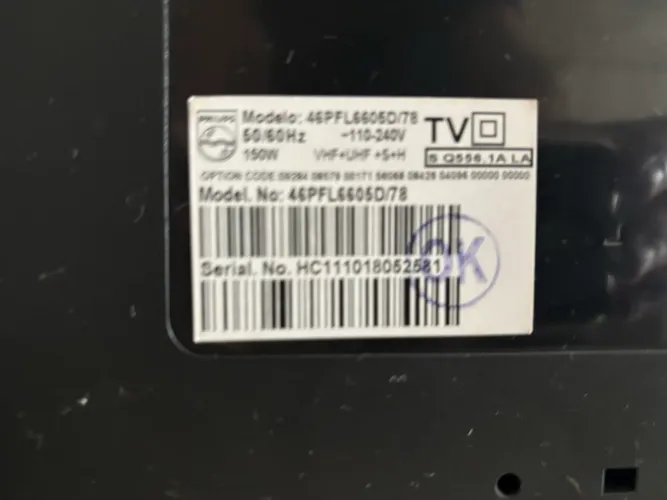 Tv Phillips 46 polegadas novíssima 